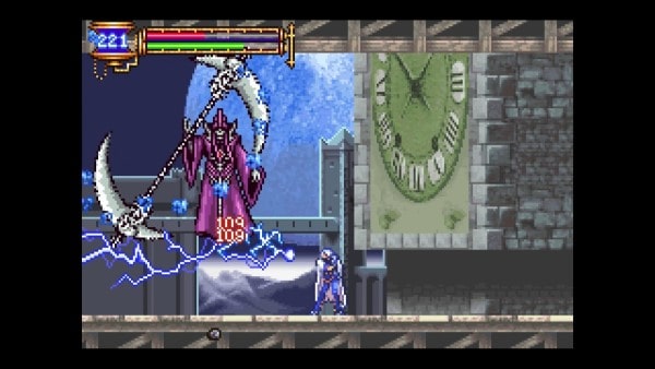 image gameplay castlevania advance collection