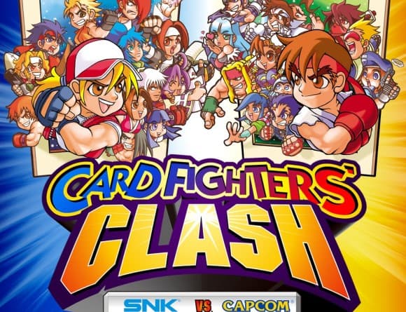 image jeu snk vs capcom card fighters clash