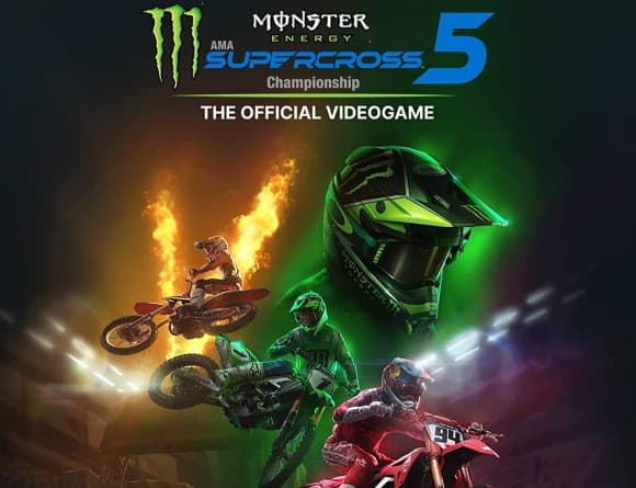 image jeu monster energy supercross 5