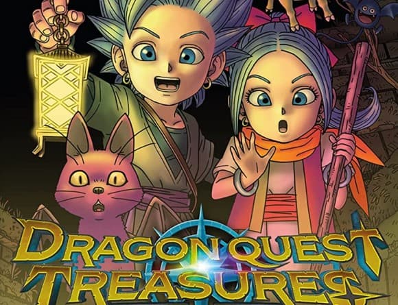 image jeu dragon quest treasures
