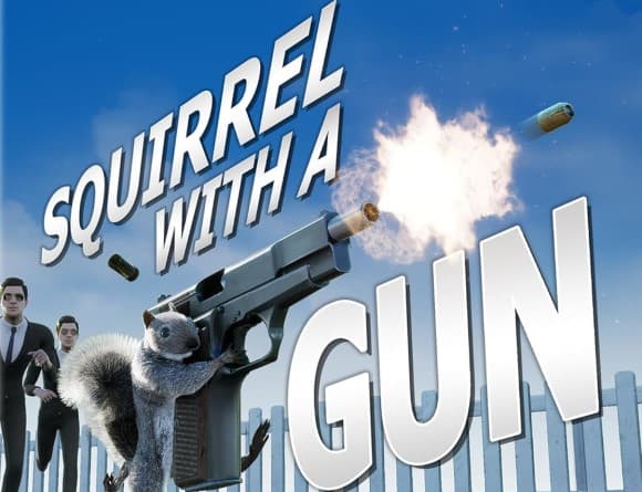 image test squirrel with a gun